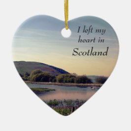 Bonnie Scotland — Scottish Loch View Keramik Ornament