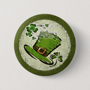 Bonnie St. Patricks Day FLARE Button