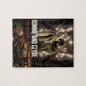 Bonnie u. Clyde die geächteten Liebhaber Puzzle (Horizontal)