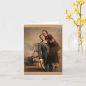 Bonnie u. Clyde Karte (Gelbe Blume)