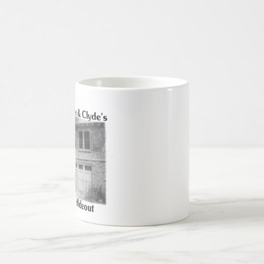 Bonnie u. Clydes Joplin Versteck Kaffeetasse (Mittel)