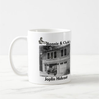 Bonnie u. Clydes Joplin Versteck Kaffeetasse