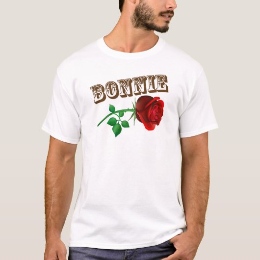 Bonnie und Clyde Couple T-Shirt (Vorderseite)