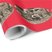 Bonnie und Clyde - Die Barrow Gang Geschenkpapier (Rolleneckpunkt)