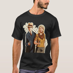Bonnie und Clyde - Eine Illustration von Paul Cemm T-Shirt