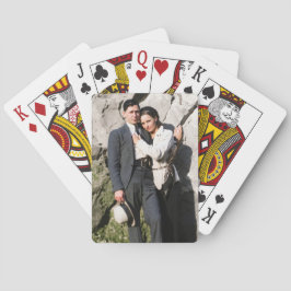 Bonnie und Clyde Embrace 1933 überarbeitet Spielkarten