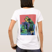 Bonnie und Clyde Pop Art T-Shirt (Rückseite)