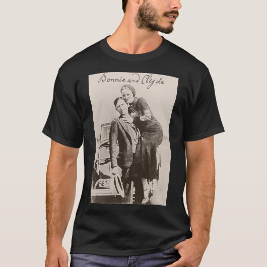 Bonnie und Clyde T-Shirt (Vorderseite)