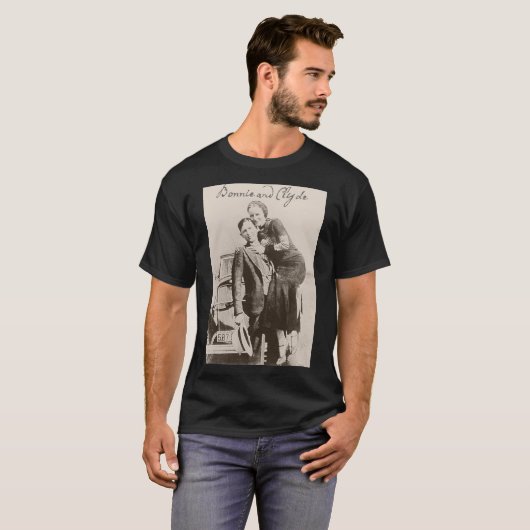 Bonnie und Clyde T-Shirt (Vorne ganz)