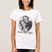 Bonnie und Clyde T-Shirt (Vorderseite)
