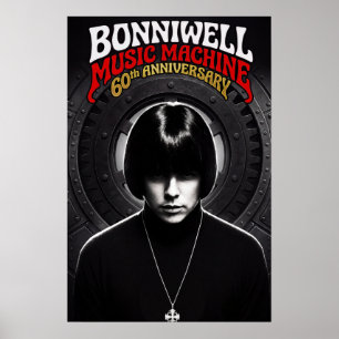 Bonniwell Music Machine 60-Jahre-Jubiläumsplakat Poster