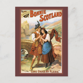 Bonny Schottland Postkarte