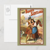 Bonny Scotland Postkarte (Vorne/Hinten)