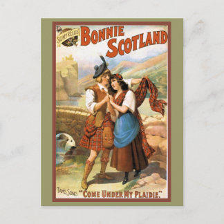 Bonny Scotland Postkarte