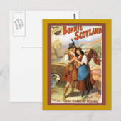 Bonny Scotland Postkarte (Vorne/Hinten)