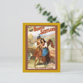 Bonny Scotland Postkarte (Stehend Vorderseite)