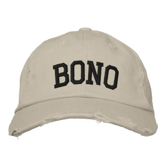 Bono bestickter Hat Bestickte Baseballkappe