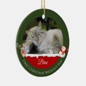 BONO Erste Weihnachten ohne Verzierung Keramik Ornament (Rechts)