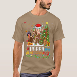 Bonobo Animal Lover Funny Happy Bonobo Hallo Danke T-Shirt