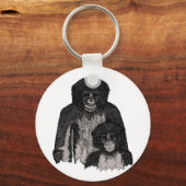 Bonobo Schlüsselanhänger (Vorderseite)