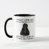 Bonobo-Tasse Lustiger denkender Affe Tasse (Links)