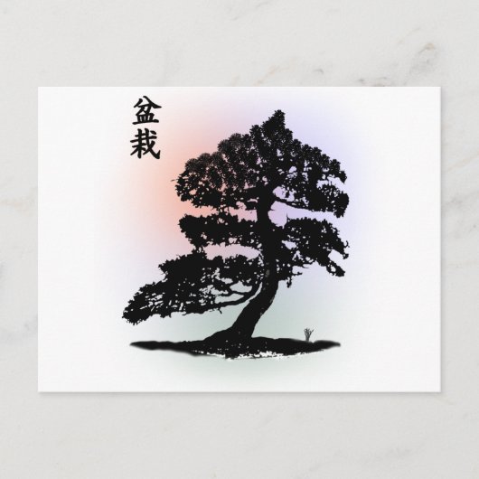Bonsai 02 postkarte (Vorderseite)