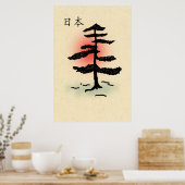 Bonsai 05 Poster (Küche)