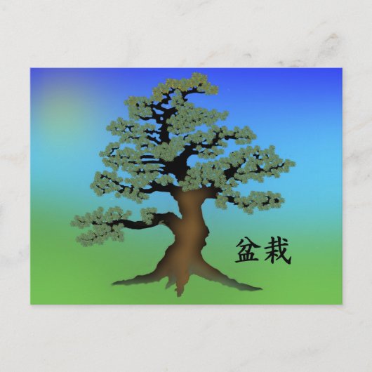 Bonsai 08 postkarte (Vorderseite)