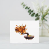 Bonsai 2 postkarte (Stehend Vorderseite)