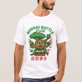Bonsai Battle Club – Fierce Roots, Calm Mind T-Shirt (Vorderseite)