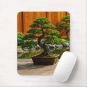 Bonsai-Baum des Drachen der Balance Mousepad (Mit Mouse)