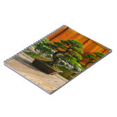 Bonsai-Baum des Drachen der Balance Notizblock (Linke Seite)