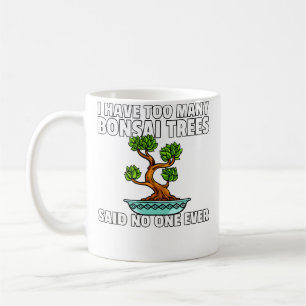 Bonsai-Baum-Geschenk Japanische Gartenkunst Kaffeetasse