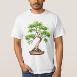 Bonsai-Baum in einem Keramiktopf T-Shirt