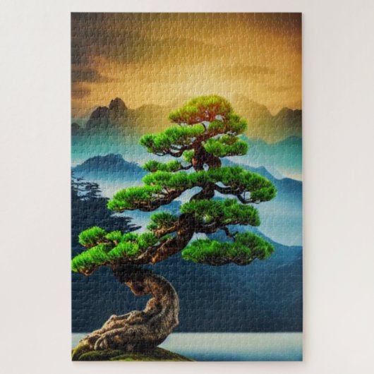 Bonsai-Baum-Puzzle Puzzle (Vertikal)