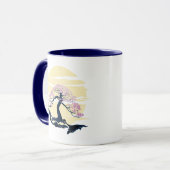 Bonsai-Baum Tasse (Vorderseite Links)
