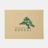 Bonsai-Baumtürme Fußmatte (Vorderseite)