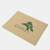 Bonsai-Baumtürme Fußmatte (Schrägansicht)