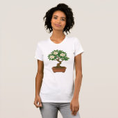 Bonsai Blume T-Shirt (Vorne ganz)