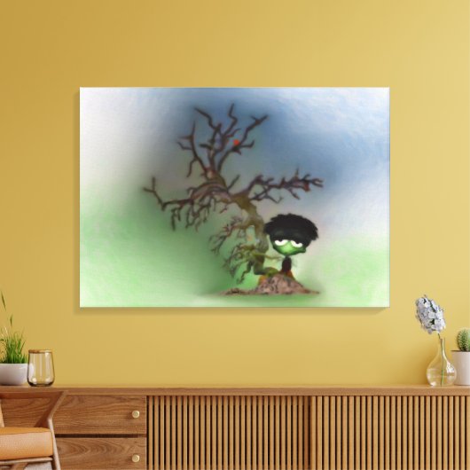 Bonsai Boy Leinwanddruck (Insitu (Wohnzimmer))