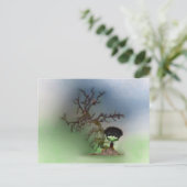 Bonsai Boy Postkarte (Stehend Vorderseite)