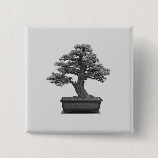 Bonsai Button (Vorderseite)