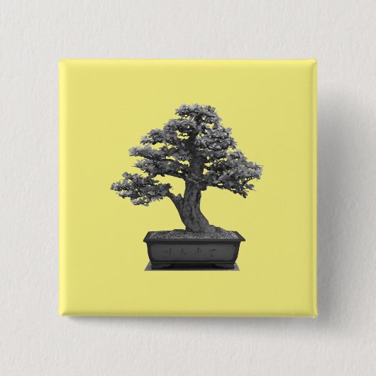 Bonsai Button (Vorderseite)