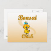 Bonsai Chick Postkarte (Vorne/Hinten)