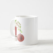 Bonsai Christmas Tree Kaffeetasse (Vorderseite Links)