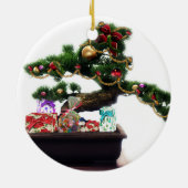 Bonsai Christmas Tree Keramikornament (Hinten)