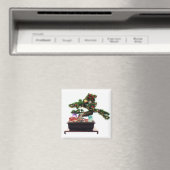 Bonsai Christmas Tree Magnet (In Situ (Geschirrspüler))
