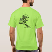 Bonsai-Gartenbäume T - Shirt (Rückseite)