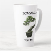 Bonsai guy funny quote for bonsai lovers milchtasse (Rechte Ecke)