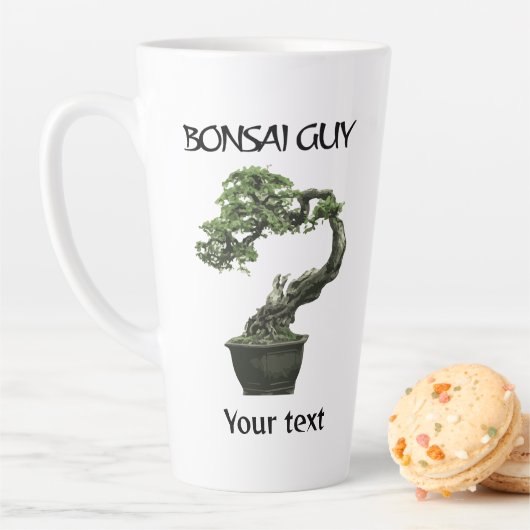 Bonsai guy funny quote for bonsai lovers milchtasse (Beispiel)